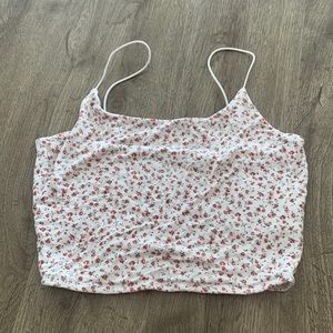 Tank top. Floral print